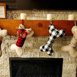 Set of 4 Done Bone Pillows Customizable